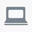 Иконка «Открытый Ноутбук»