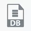 Иконка «Документ формата DB»