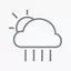 Иконка «Переменная облачность, Дождь»