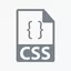 Иконка «Документ формата CSS»