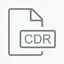 Иконка «Файл CDR»