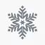 Иконка «Пушистая снежинка»