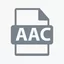 Иконка «Файл aac»