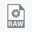 Иконка «Документ формата RAW»