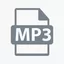 Иконка «Аудиофайл MP3»